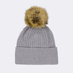Hats, caps and beanies Pom-pom hat Moncler Grenoble Gray Women
