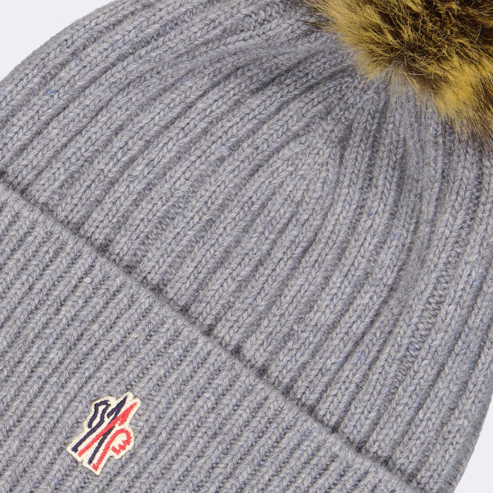 Hats, caps and beanies Pom-pom hat Moncler Grenoble Gray Women