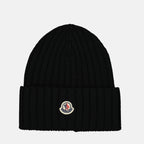 Hats, caps and beanies wool cap Moncler Black Women