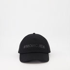 Chapeaux, casquettes et bonnets Casquette à logo Moncler Grenoble Noir Homme