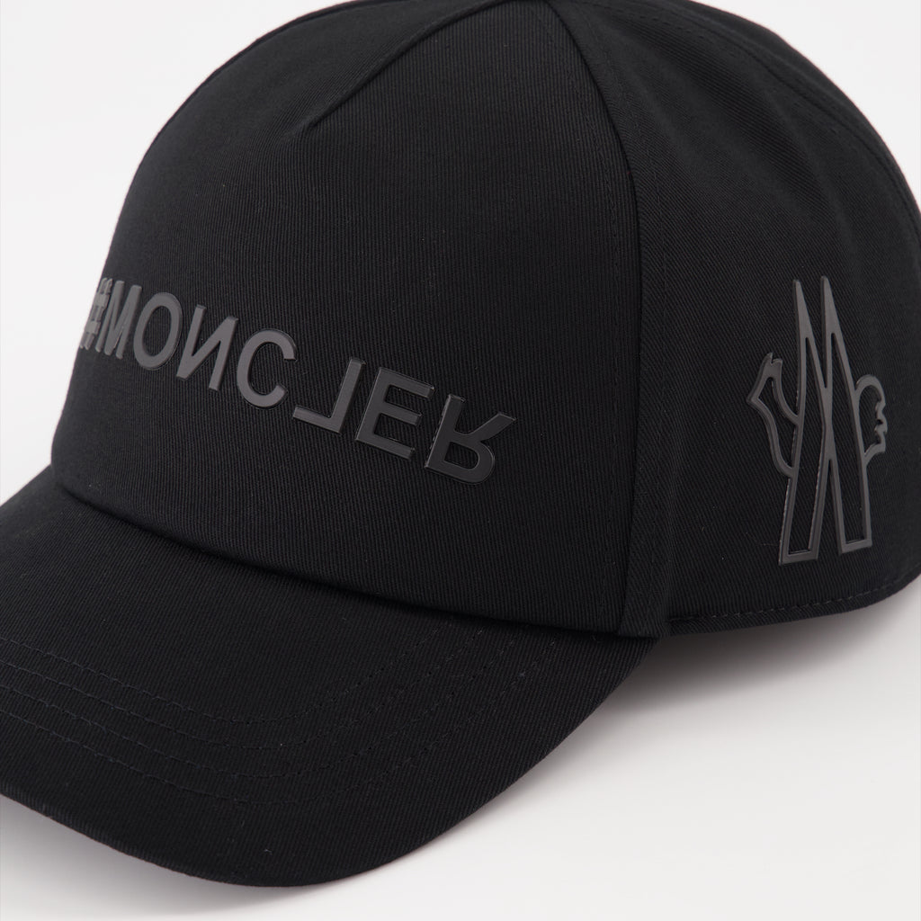Chapeaux, casquettes et bonnets Casquette à logo Moncler Grenoble Noir Homme