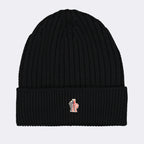Hats, caps and beanies Logo beanie Moncler Grenoble Black Man