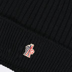 Hats, caps and beanies Logo beanie Moncler Grenoble Black Man