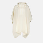 Vestes Cape en laine Moncler Blanc Femme