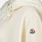 Vestes Cape en laine Moncler Blanc Femme