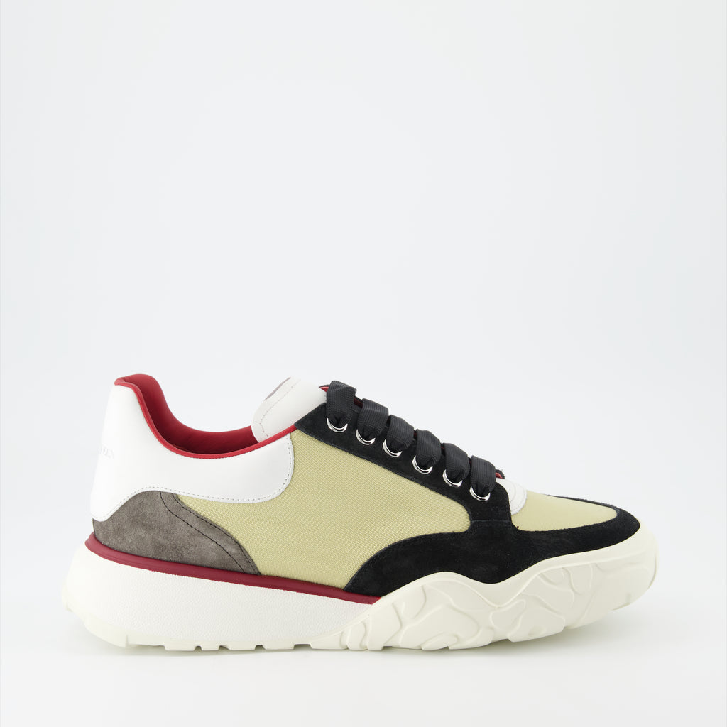 스니커즈 Baskets Court Trainer Alexander McQueen 베이지 Homme