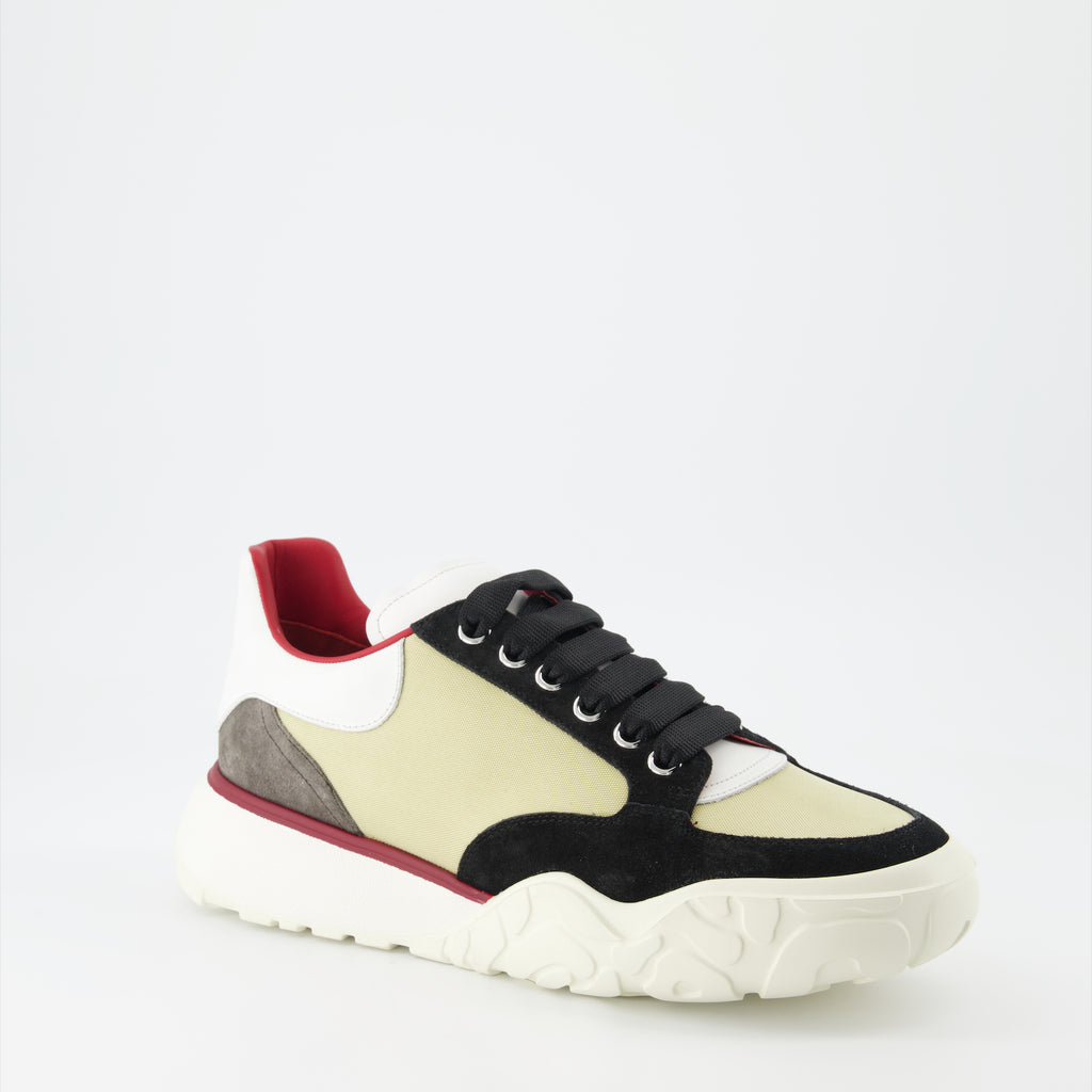 스니커즈 Baskets Court Trainer Alexander McQueen 베이지 Homme