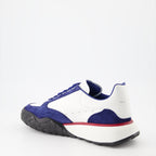 Baskets Basket Court Trainer Alexander McQueen Bleu Homme