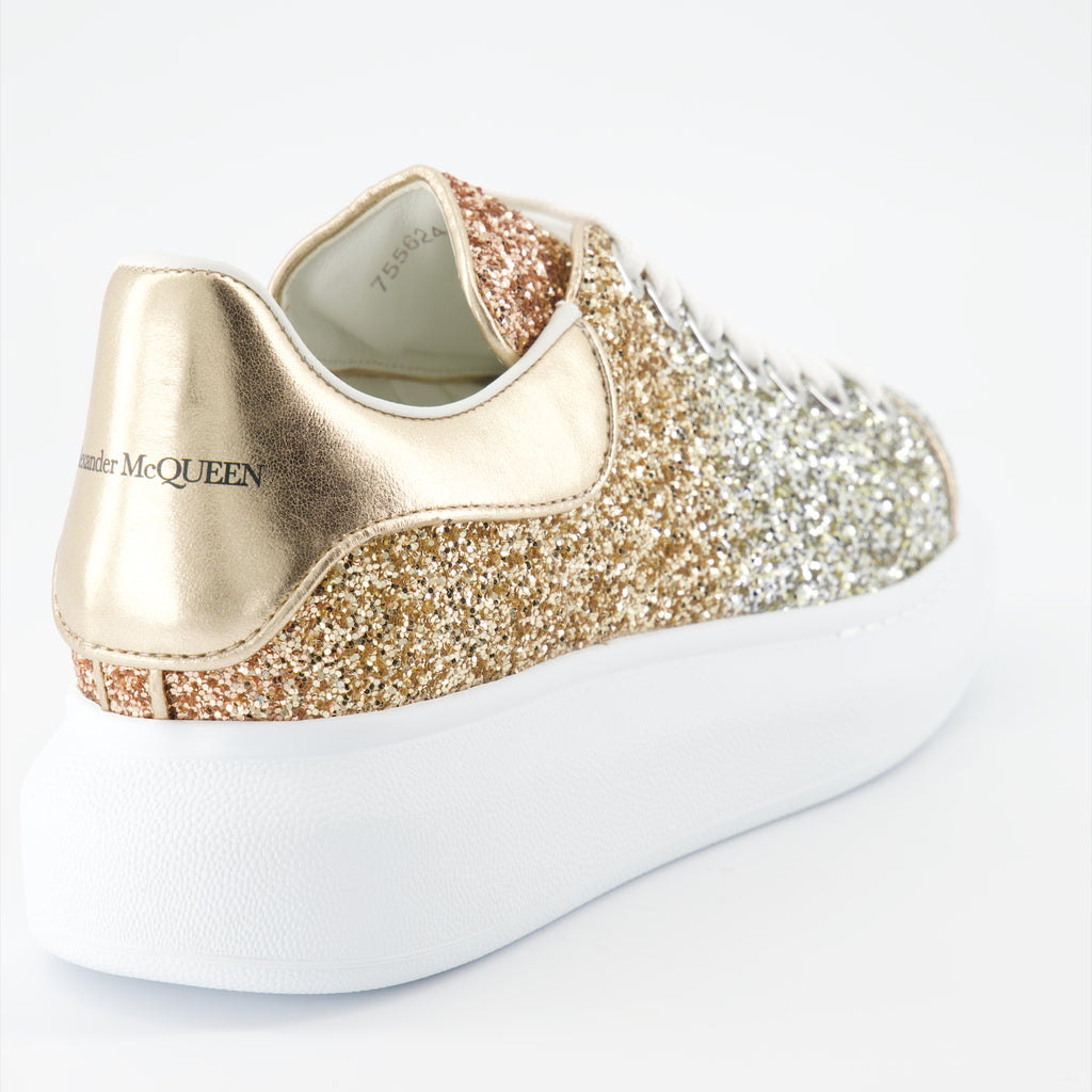 Sneakers Oversized sneakers Alexander McQueen Gold Women