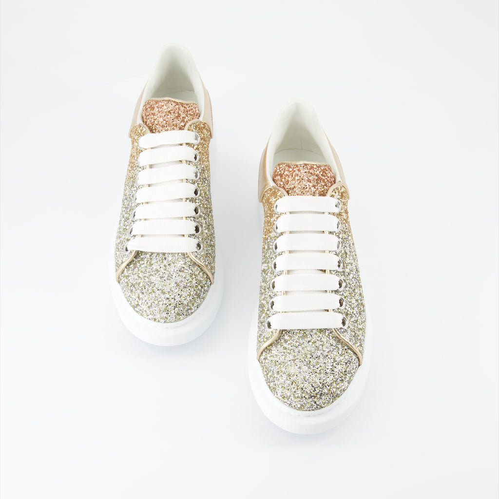 Sneakers Oversized sneakers Alexander McQueen Gold Women