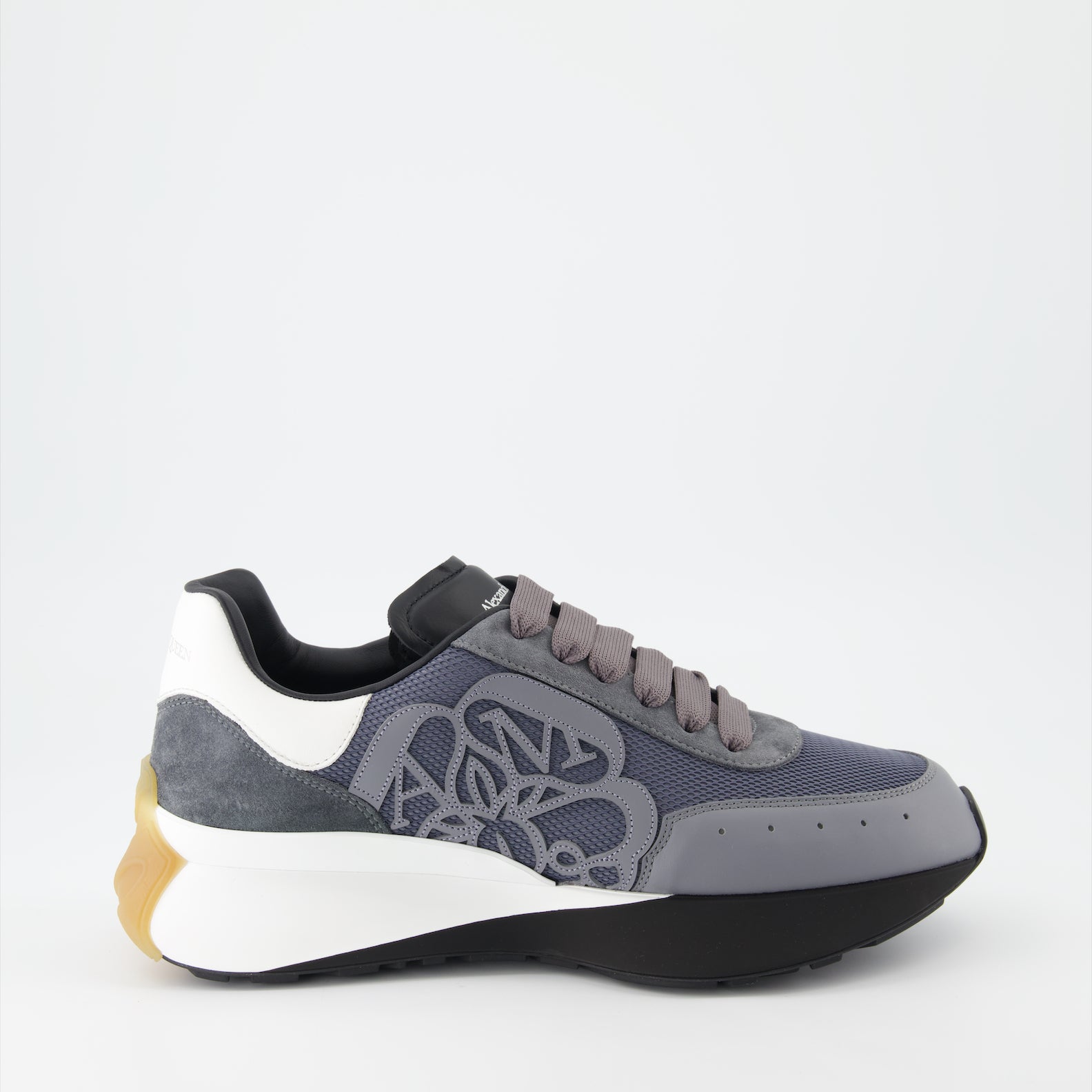 Sneaker Baskets Sprint Runner Alexander McQueen Blau Homme