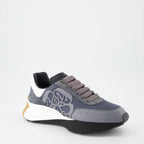 Sneaker Baskets Sprint Runner Alexander McQueen Blau Homme