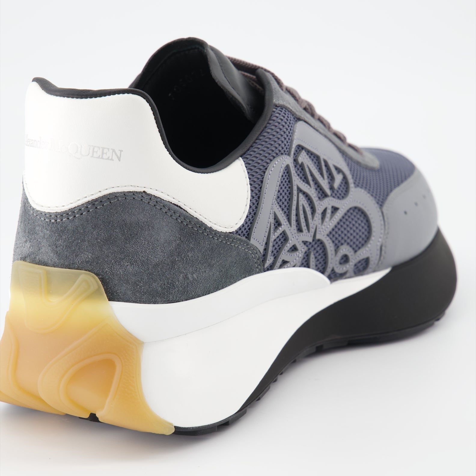 Sneaker Baskets Sprint Runner Alexander McQueen Blau Homme