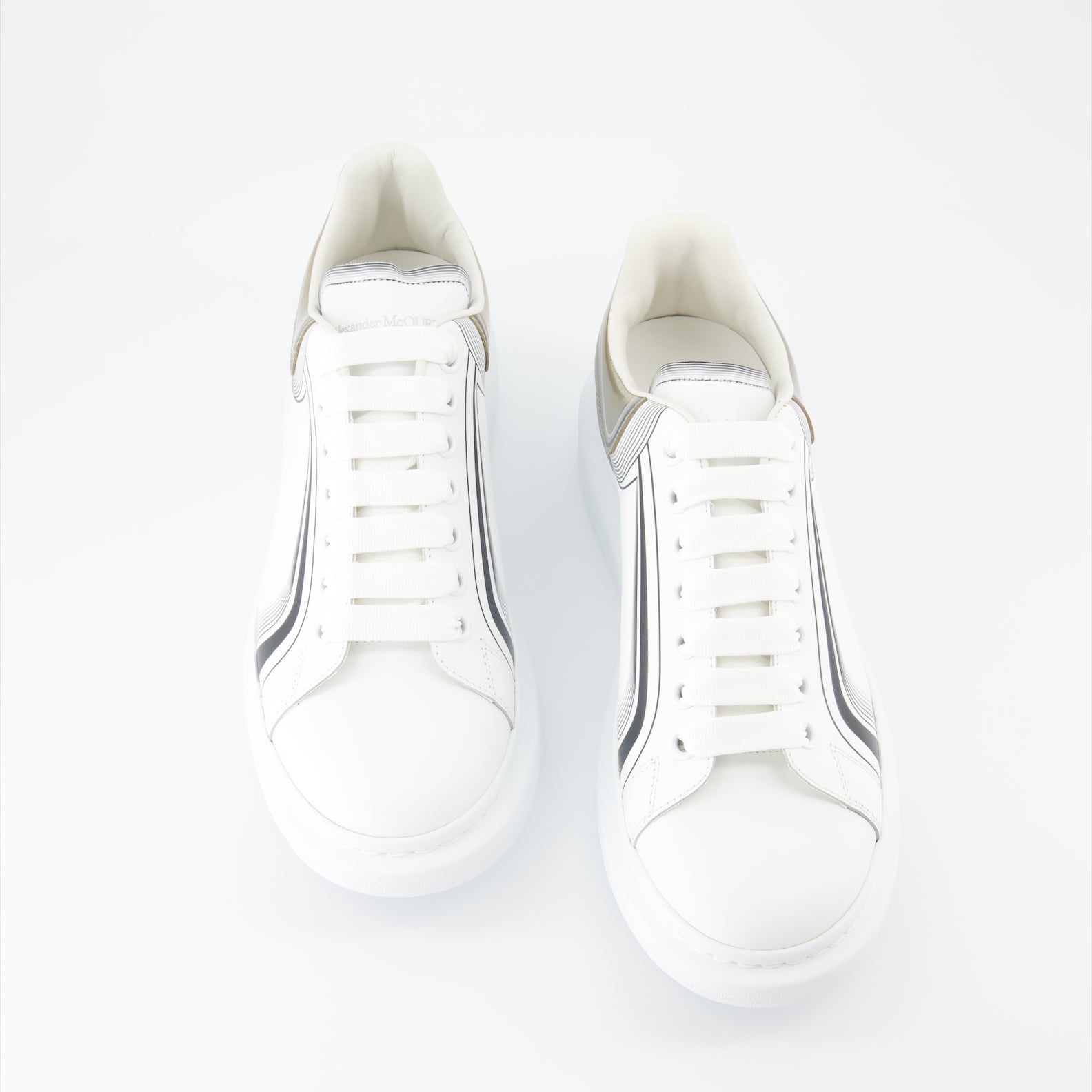 Baskets Baskets oversize Alexander McQueen Blanc Homme