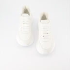 Sneaker Baskets Sprint Runner Alexander McQueen Weiß Femme