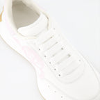Sneaker Baskets Sprint Runner Alexander McQueen Weiß Femme