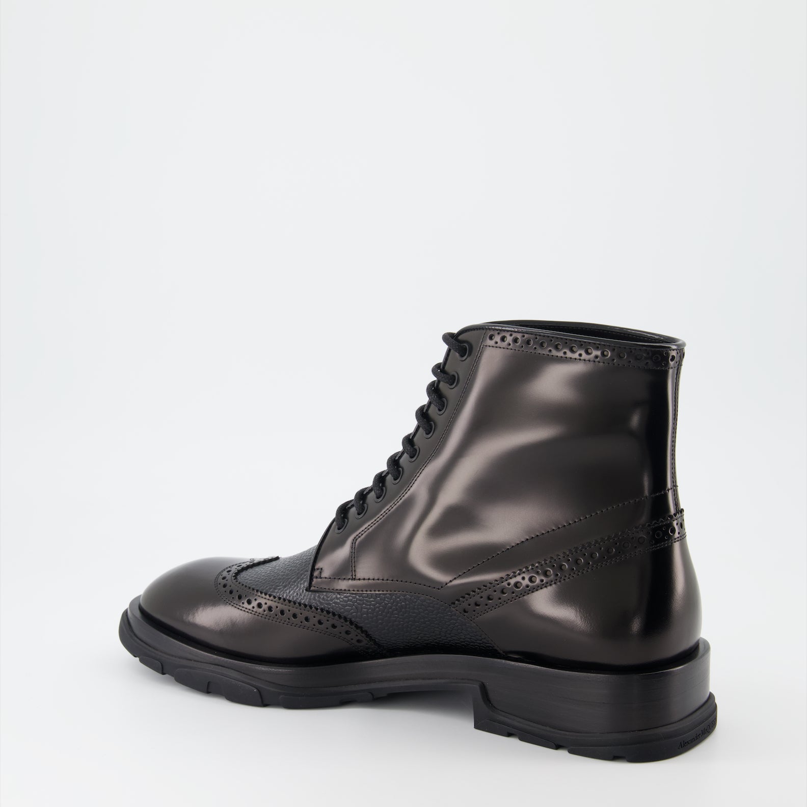 Boots and ankle boots Punk Ankle Boots Alexander McQueen Black Man