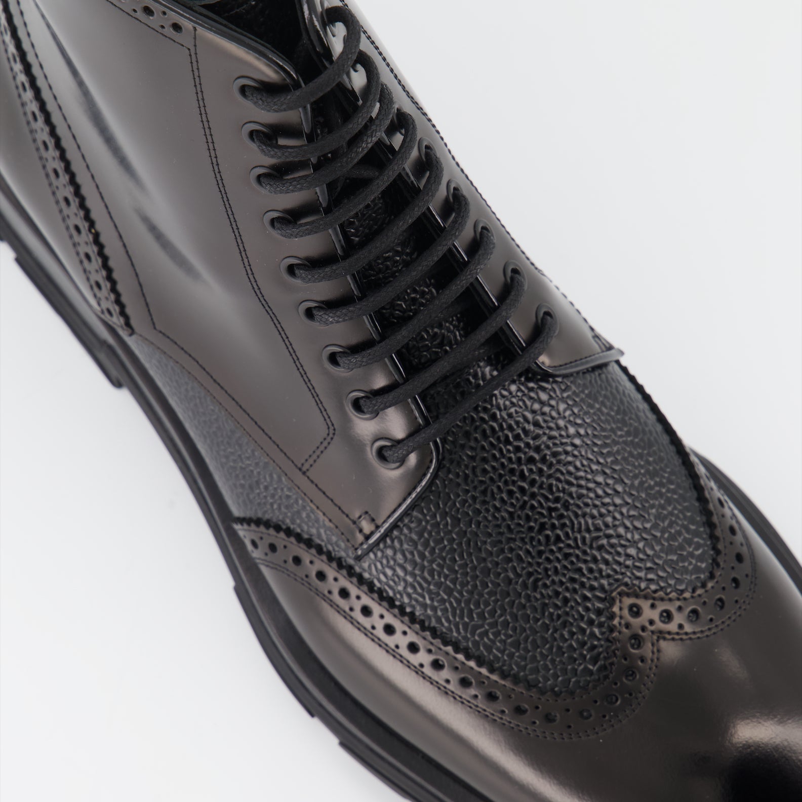 Boots and ankle boots Punk Ankle Boots Alexander McQueen Black Man