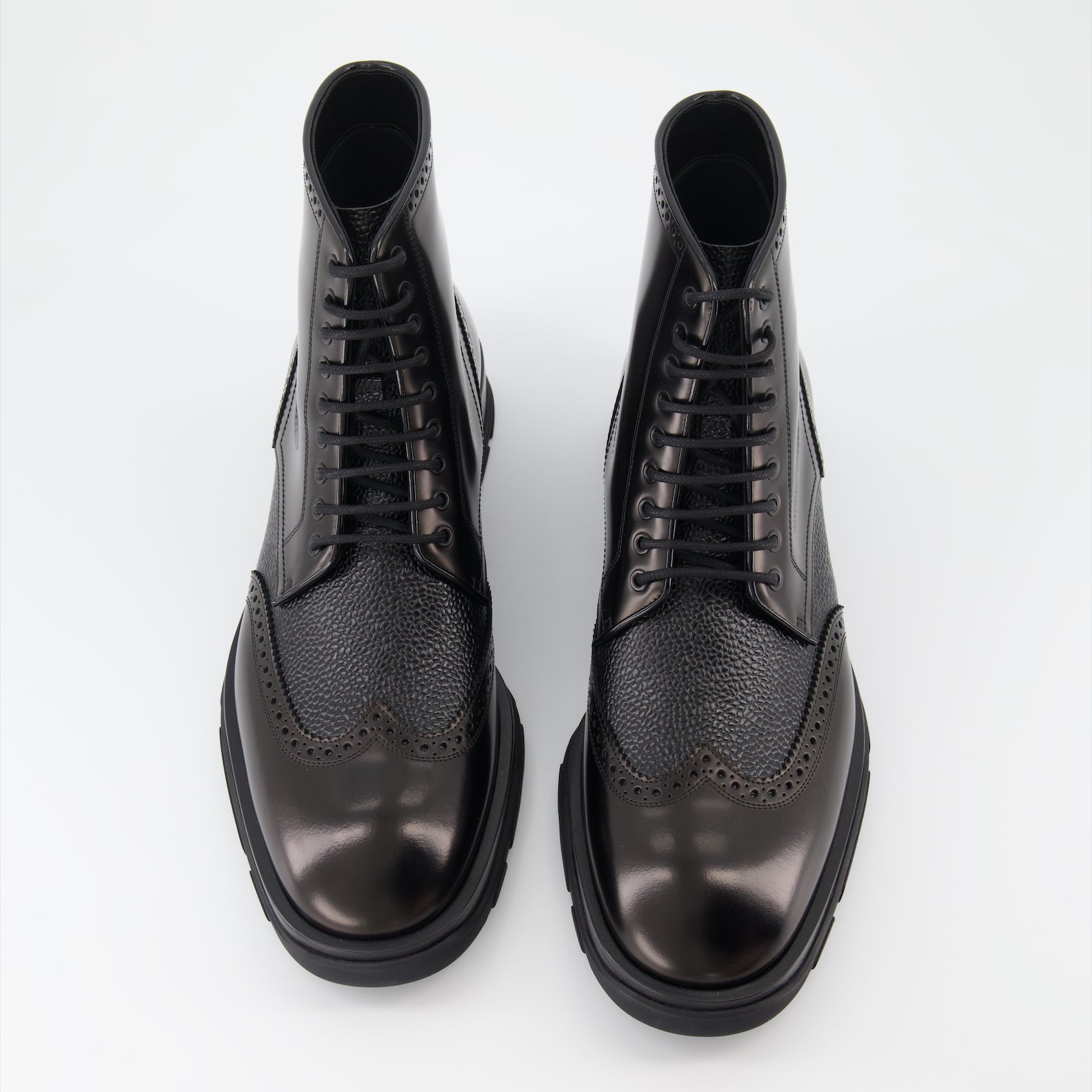 Boots and ankle boots Punk Ankle Boots Alexander McQueen Black Man