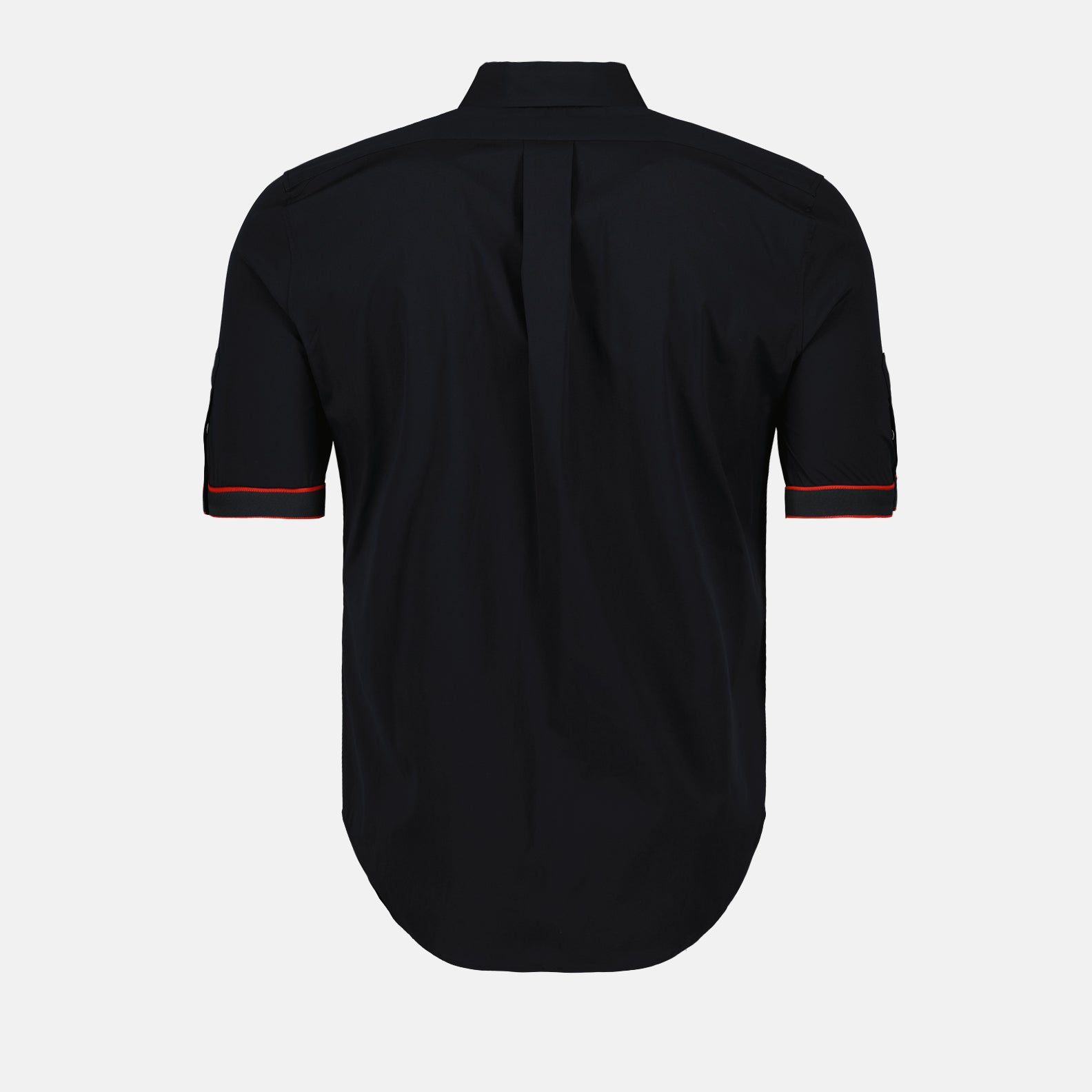 Camisas Chemise à logo bande Alexander McQueen Negro Homme
