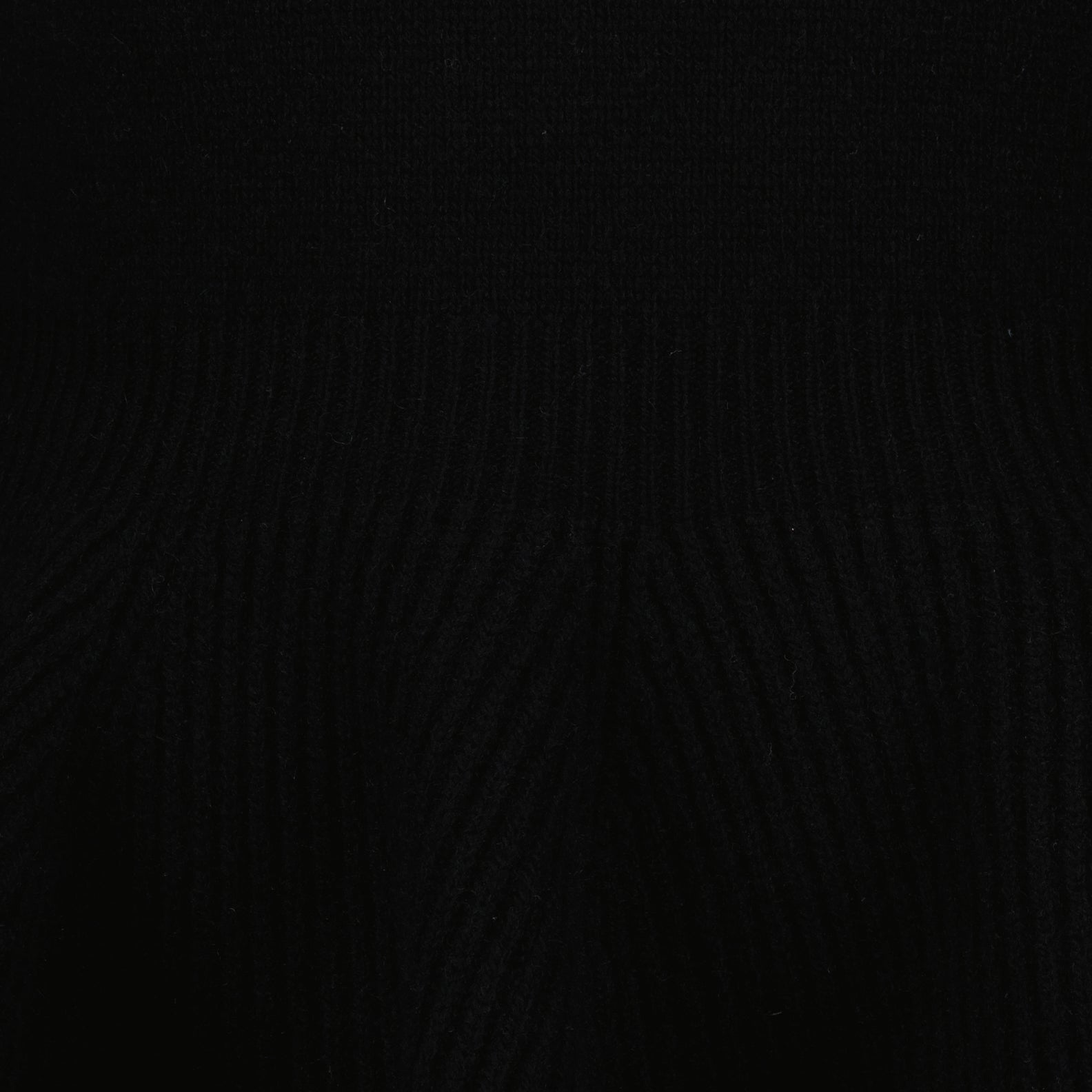 Maille Pull à volants Alexander McQueen Noir Femme