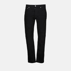 Pantalons Jean slim Alexander McQueen Noir Homme