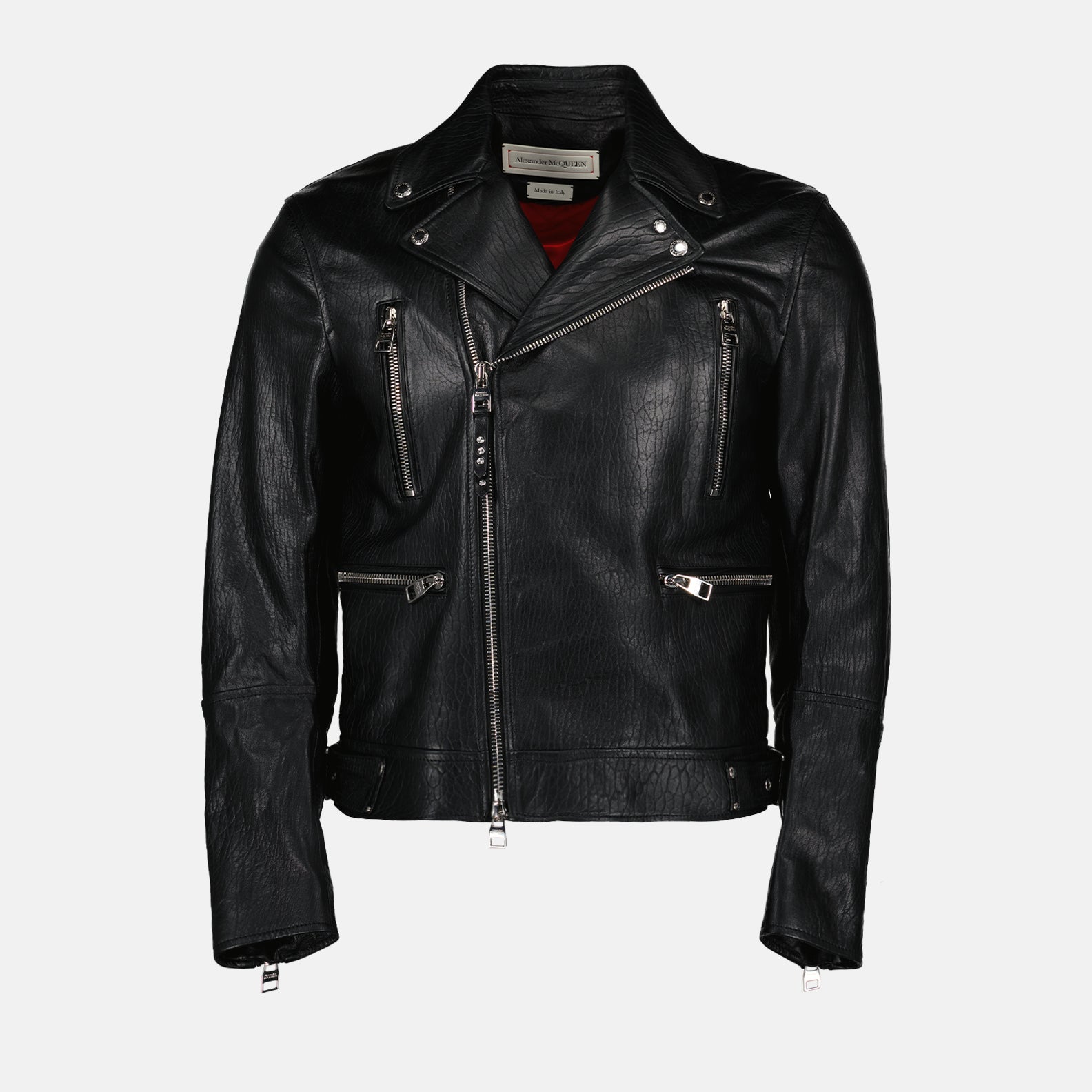 코트 Perfecto en cuir Alexander McQueen 검은색 Homme
