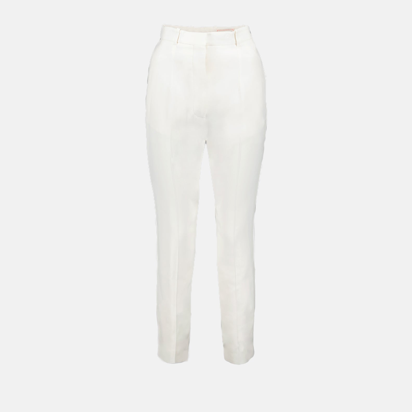 Pantalones Pantalon cigarette Alexander McQueen Blanco Femme