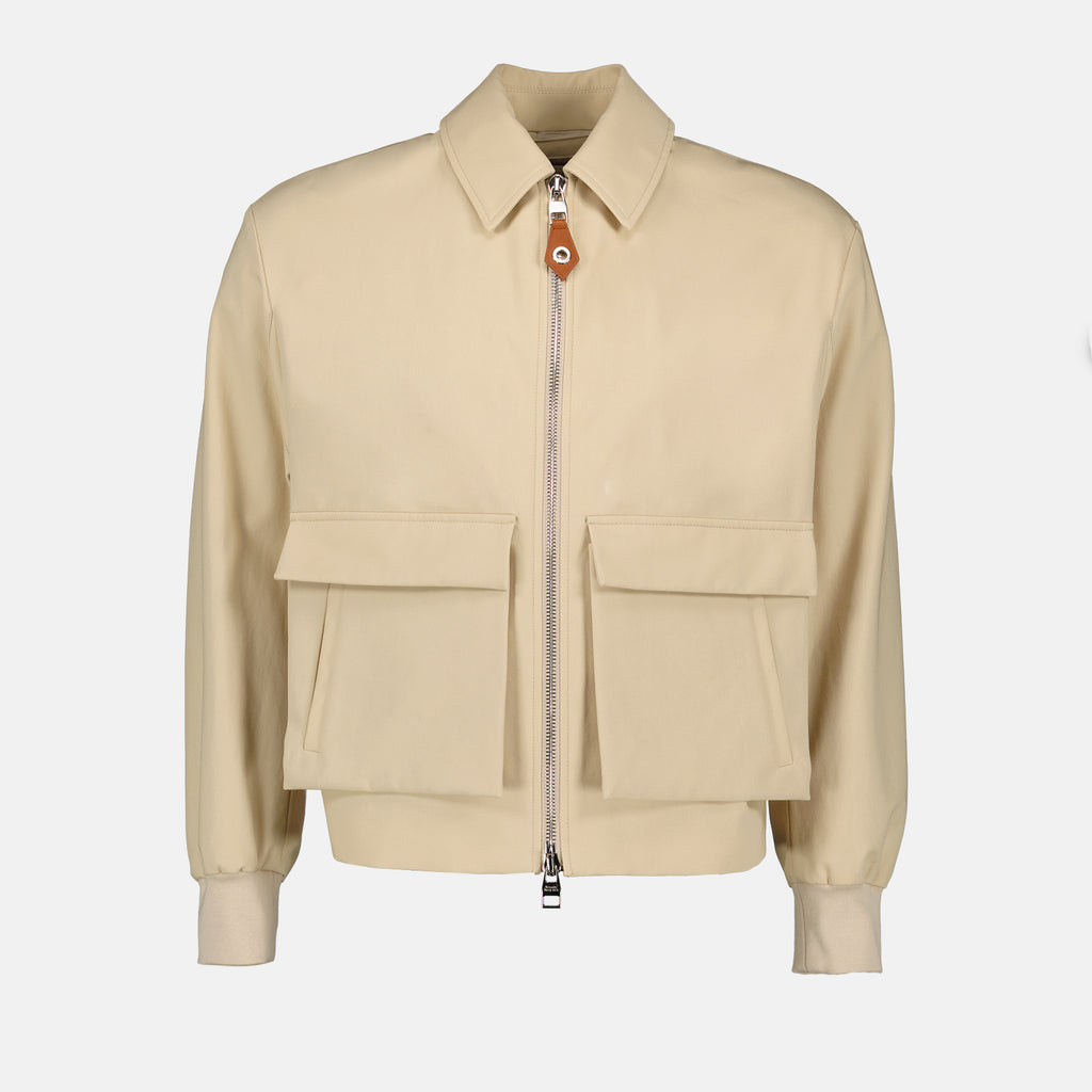 Vestes Veste blouson militaire Alexander McQueen Beige Homme