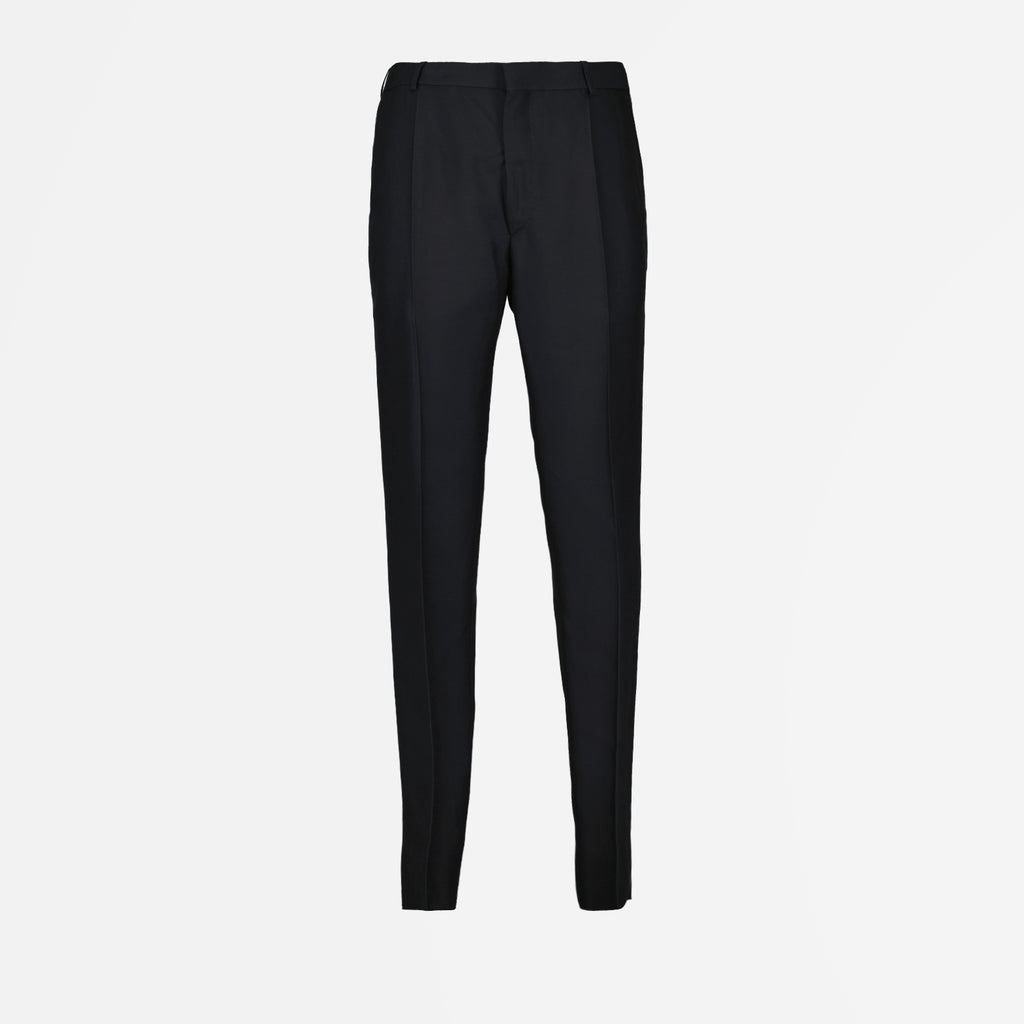 パンツ シガレットパンツ Alexander McQueen 黒 男