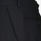 パンツ シガレットパンツ Alexander McQueen 黒 男