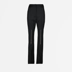 Pantalones Pantalones Cigarette Alexander McQueen Negro Femme