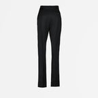 Pantalones Pantalones Cigarette Alexander McQueen Negro Femme