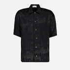 Camisas Chemise Hawaïenne Alexander McQueen Preto Homme