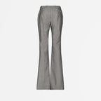 Pants Pleated pants Alexander McQueen Gray Women