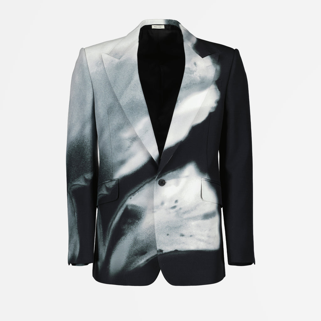 Jacken Veste Luminous Flower Alexander McQueen Schwarz Homme