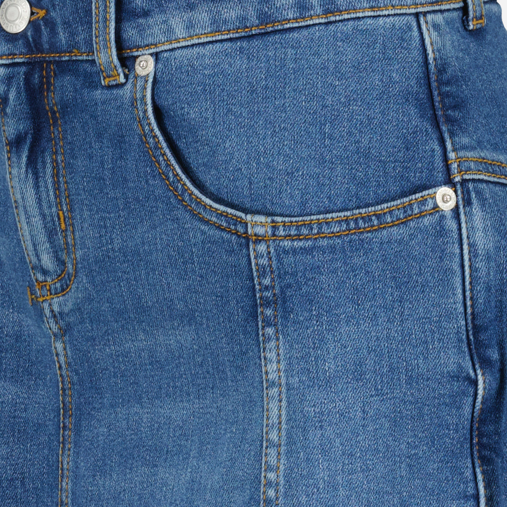 Jupes Jupe en denim Alexander McQueen Bleu Femme