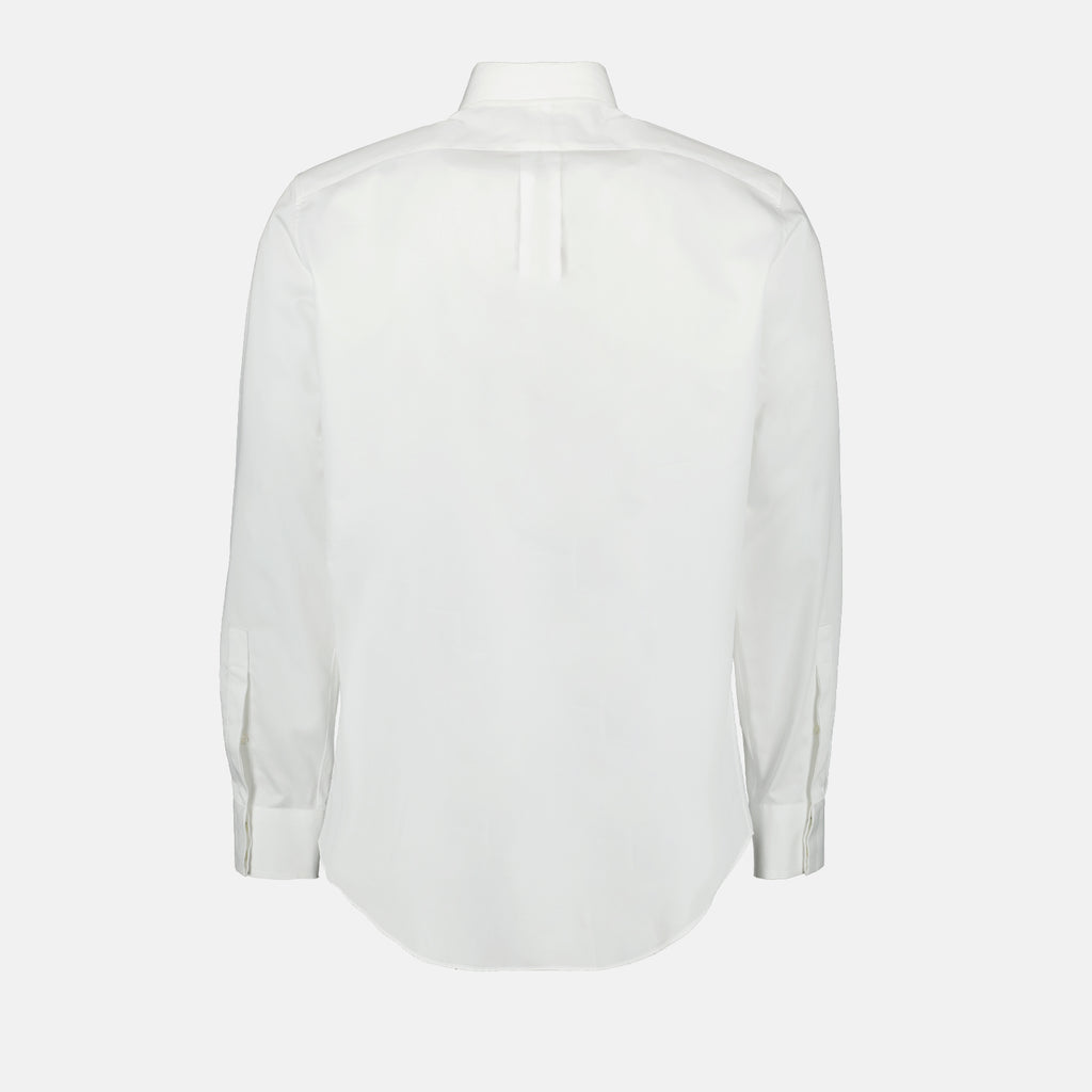 Camisas Camisa Militar com Bolsos Alexander McQueen Branco Homme