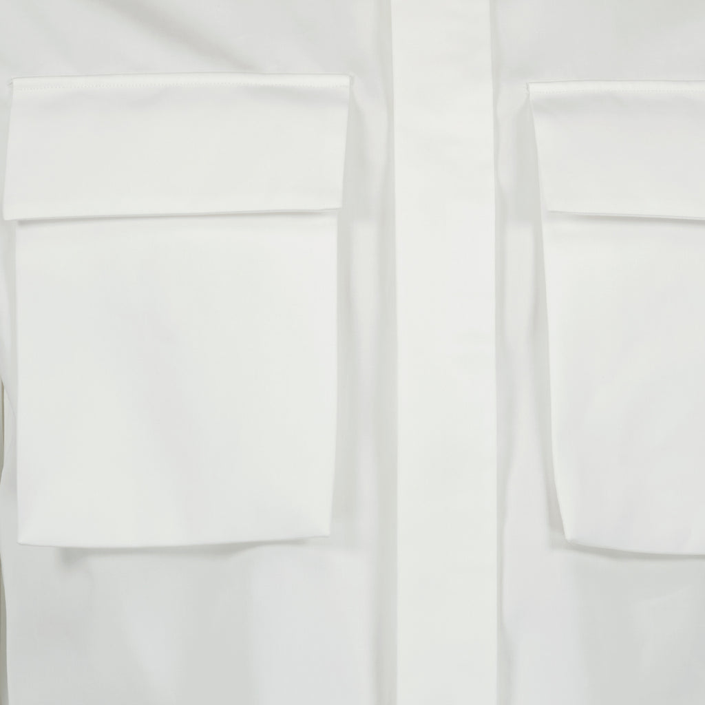 Camisas Camisa Militar com Bolsos Alexander McQueen Branco Homme