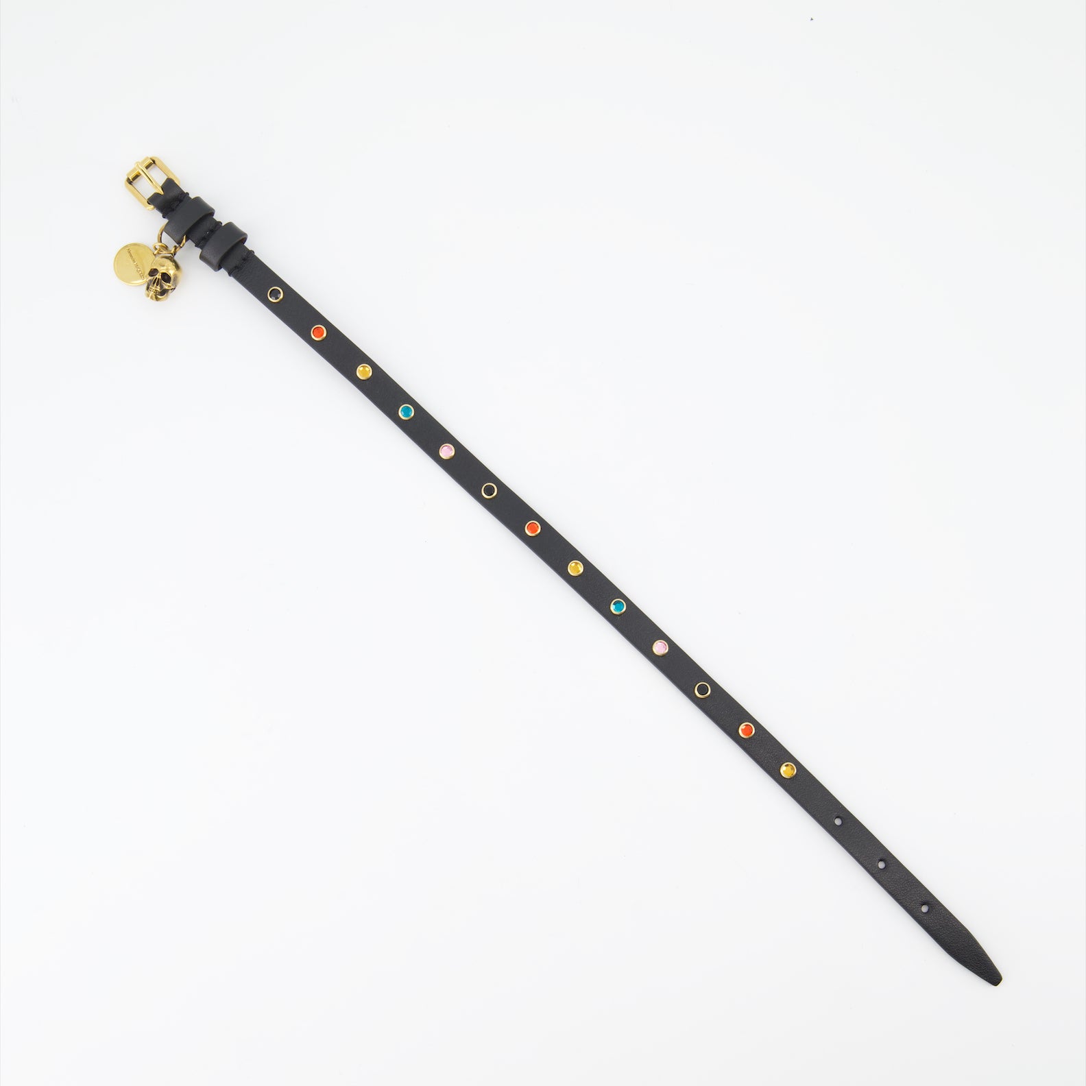 Bijoux Bracelet Skull Alexander McQueen Noir Femme