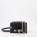 크로스백 Sac mini Jewelled Satchel Alexander McQueen 검은색 Femme