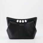 ハンドバッグ・ショルダーバッグ ピークバッグ Alexander McQueen 黒 女性
