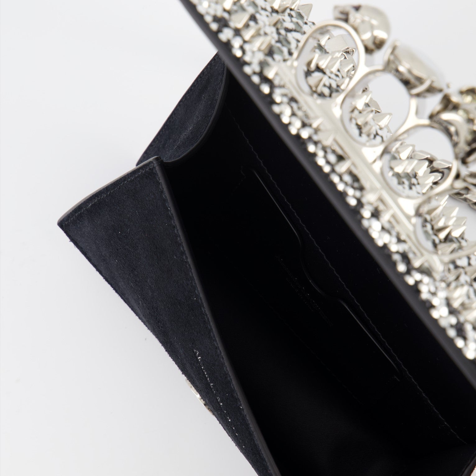 Sacs bandoulière Sac Jewelled satchel Alexander McQueen Noir Femme