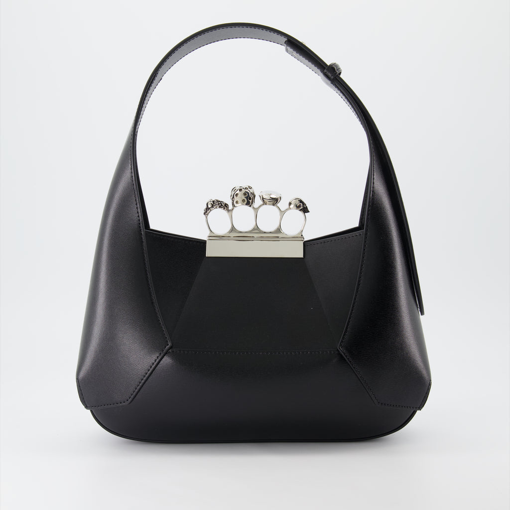 Borse a mano e a spalla Sac Jewelled hobo Alexander McQueen Nero Femme