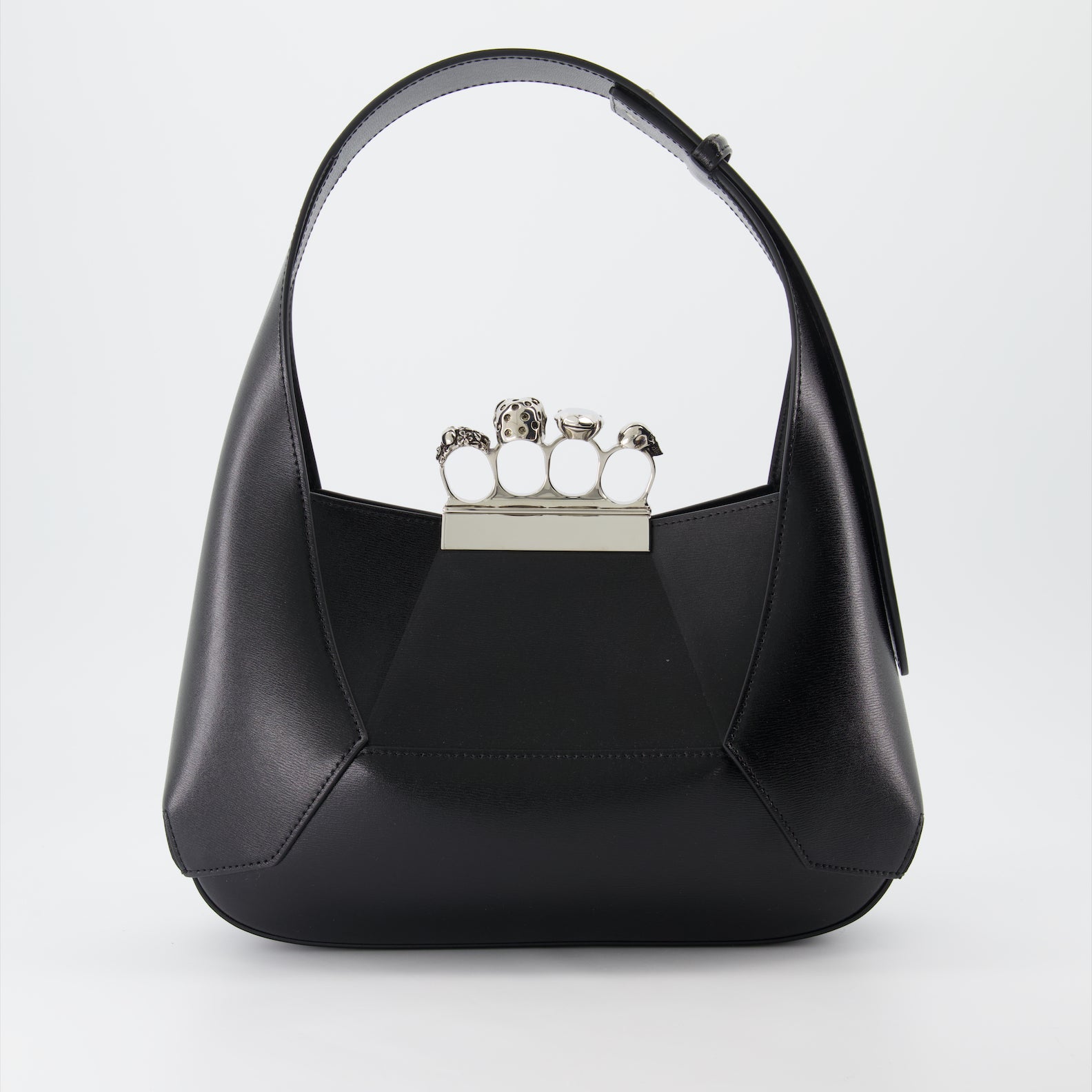 Borse a mano e a spalla Sac Jewelled hobo Alexander McQueen Nero Femme