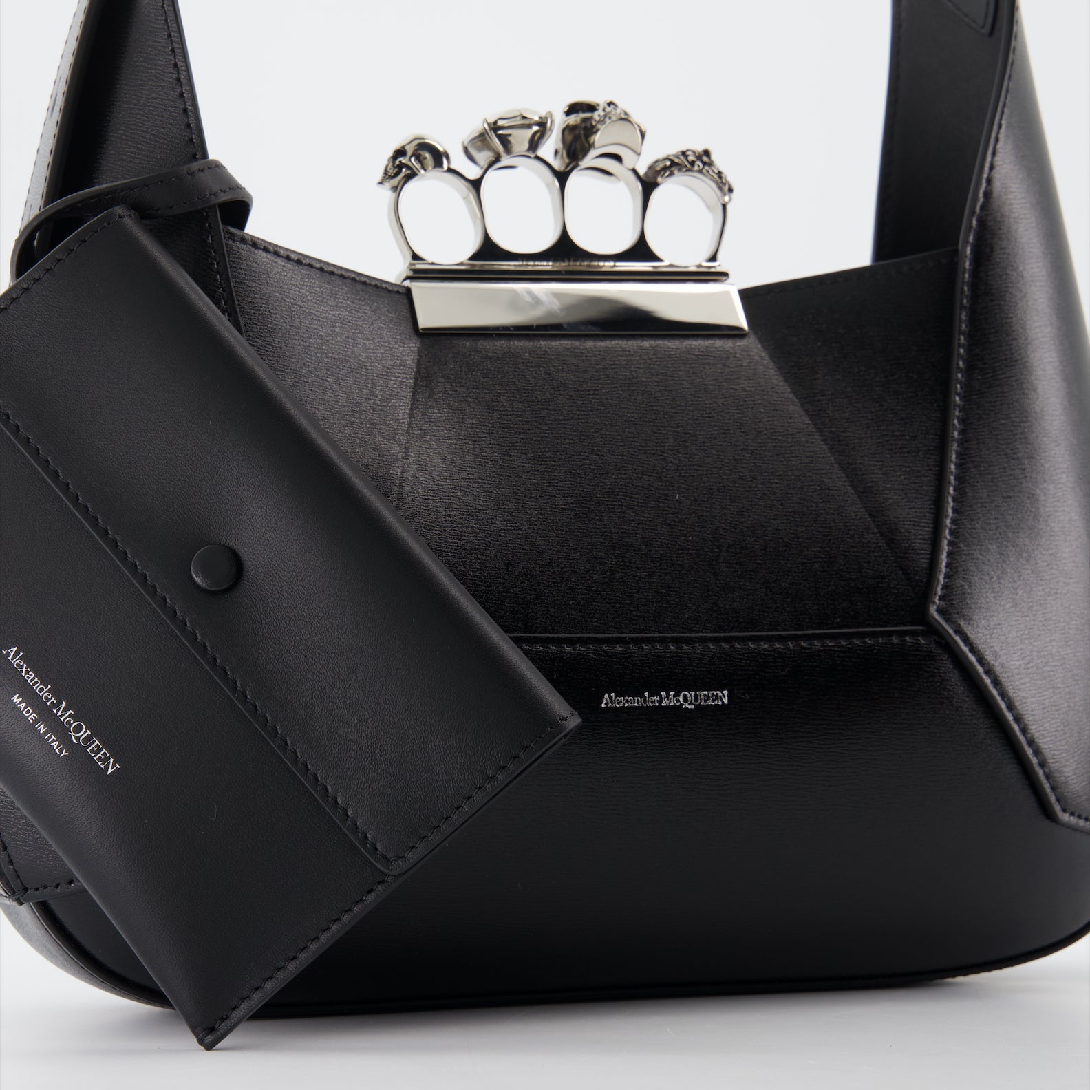Borse a mano e a spalla Sac Jewelled hobo Alexander McQueen Nero Femme