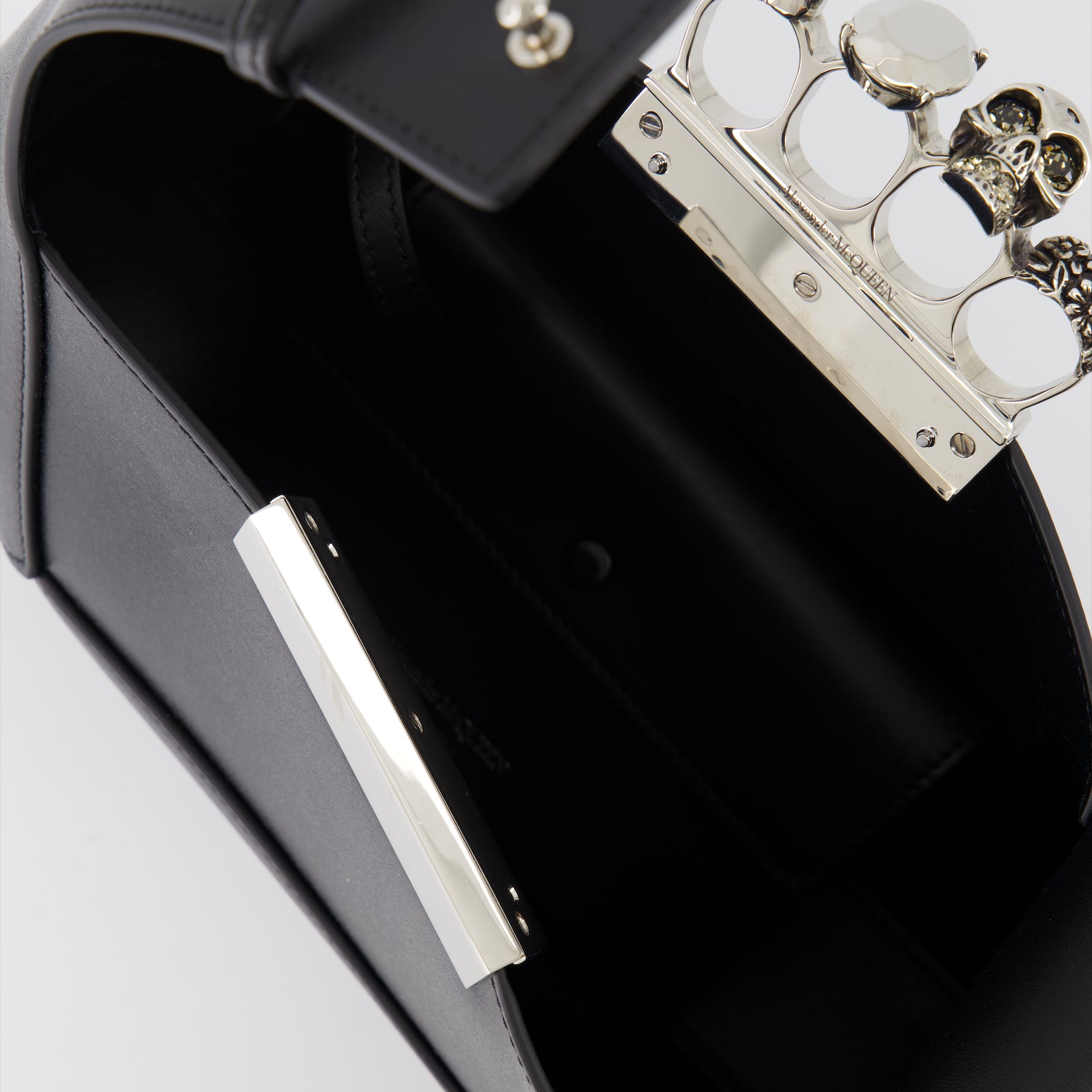 Borse a mano e a spalla Sac Jewelled hobo Alexander McQueen Nero Femme