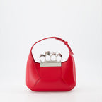 Sacs à main et épaule Mini sac Jewelled hobo Alexander McQueen Rouge Femme
