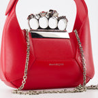 Sacs à main et épaule Mini sac Jewelled hobo Alexander McQueen Rouge Femme