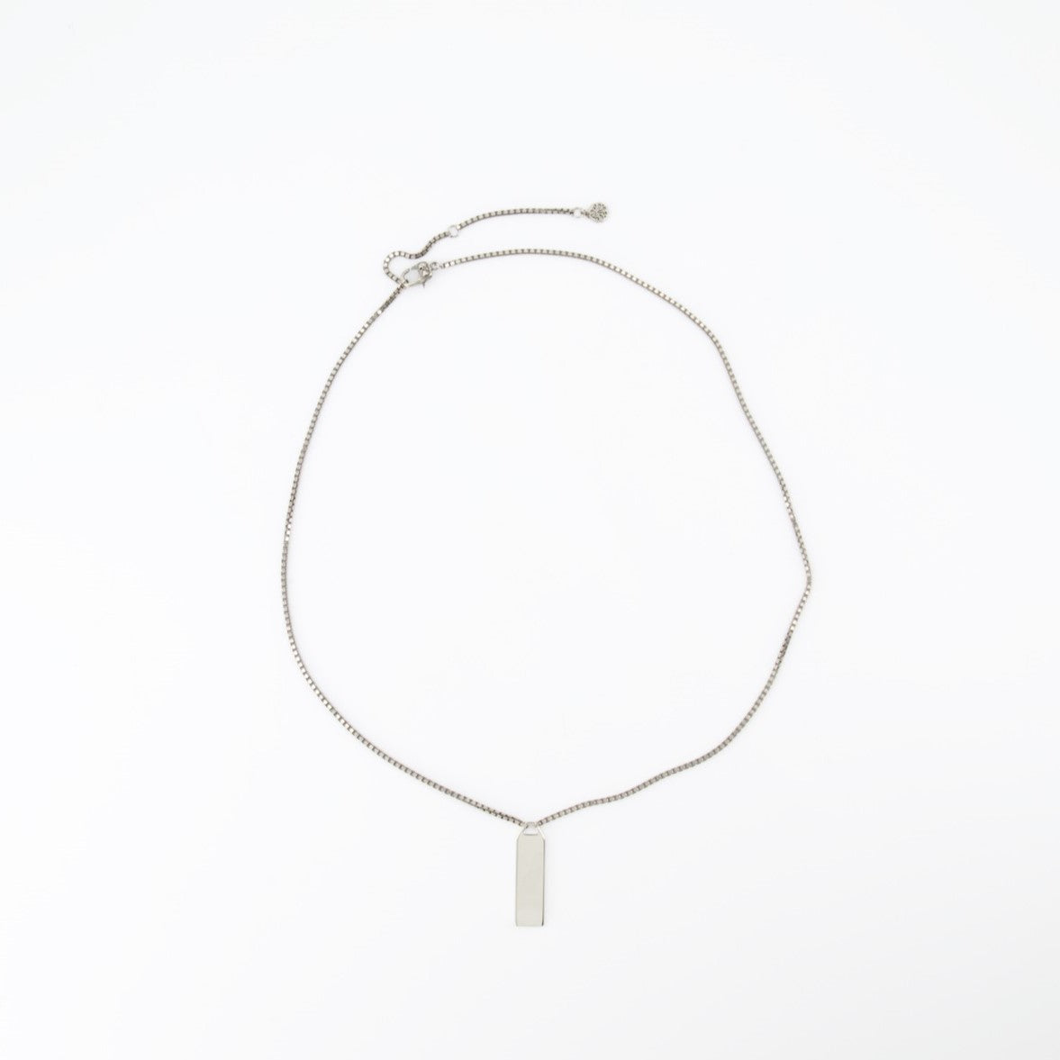 Joyería Collier Enamel Tag Alexander McQueen Plata Homme